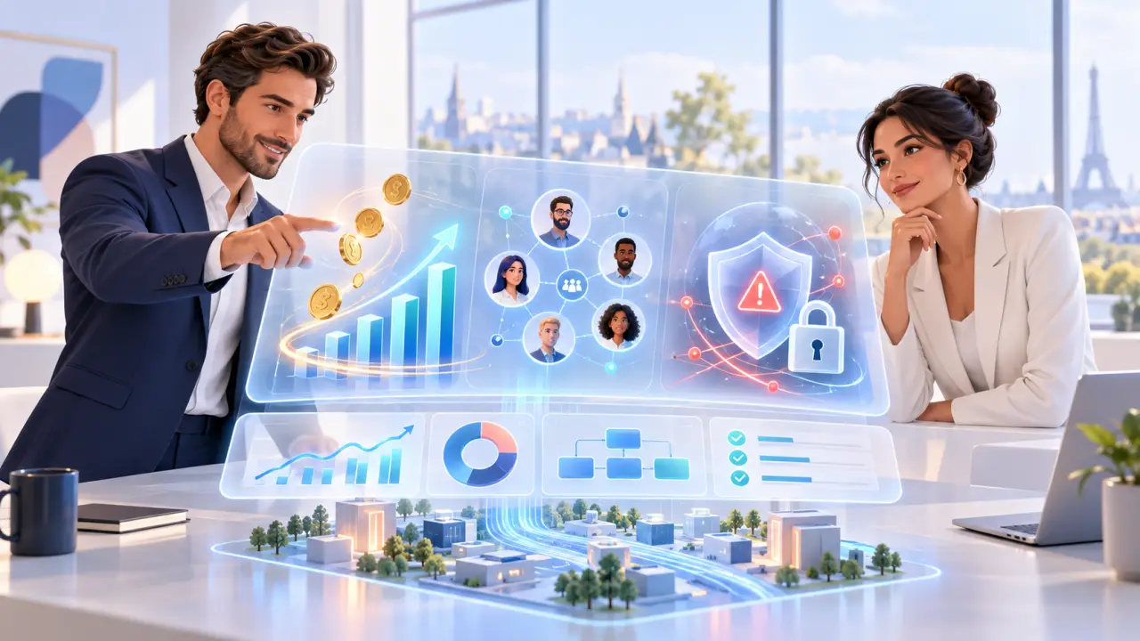 Tableau de bord de pilotage d'une startup avec indicateurs financiers et opérationnels