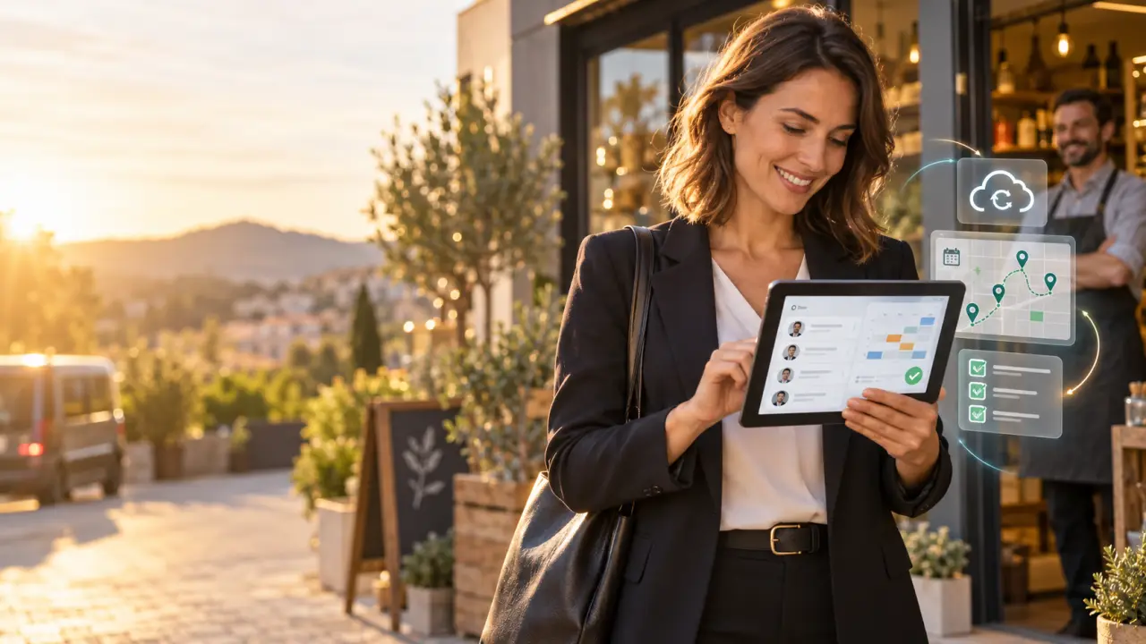 CRM force de vente : moins de ressaisie, plus de visites utiles sur le terrain